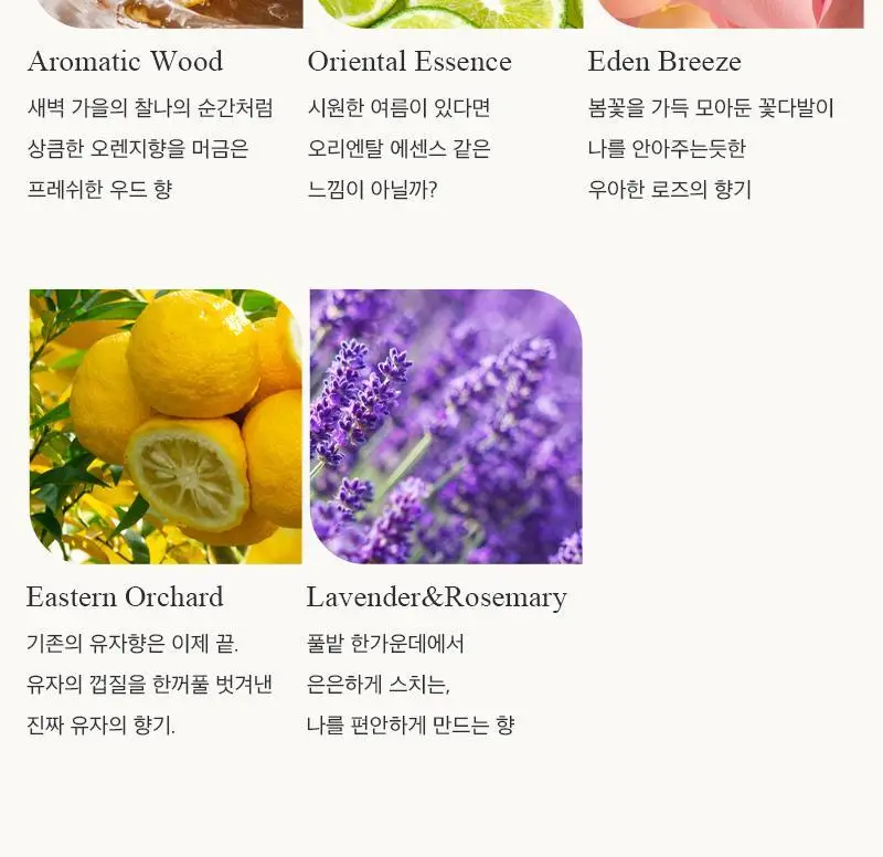 [끈적임 없는 보습오일] 탄 아로마틱 우드 배스&마사지 오일 295ml 상세페이지 17